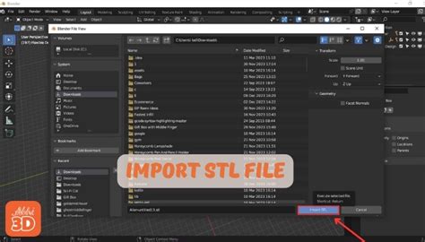 open stl in blender|blender stl files.